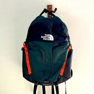 North Face Surge Green/Orange